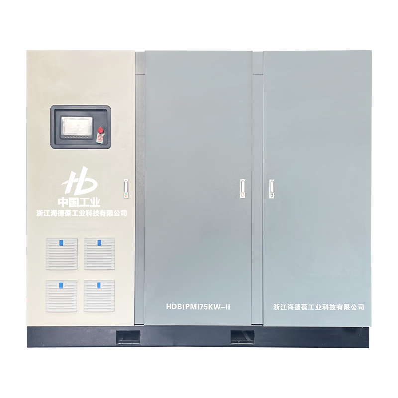 100 LE mikroolajos ikercsavaros kétfokozatú kompresszor